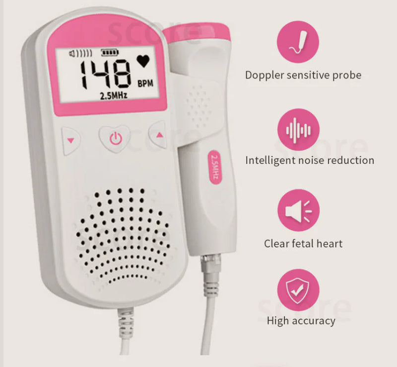 Fetal Heart Monitoring Device and Stethoscope
