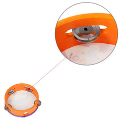 15cm Hand Clapping Flower Tambourine Percussion Toy