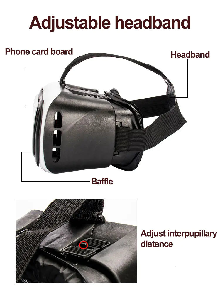 6-Inch VR/AR Glasses and Device Accessories