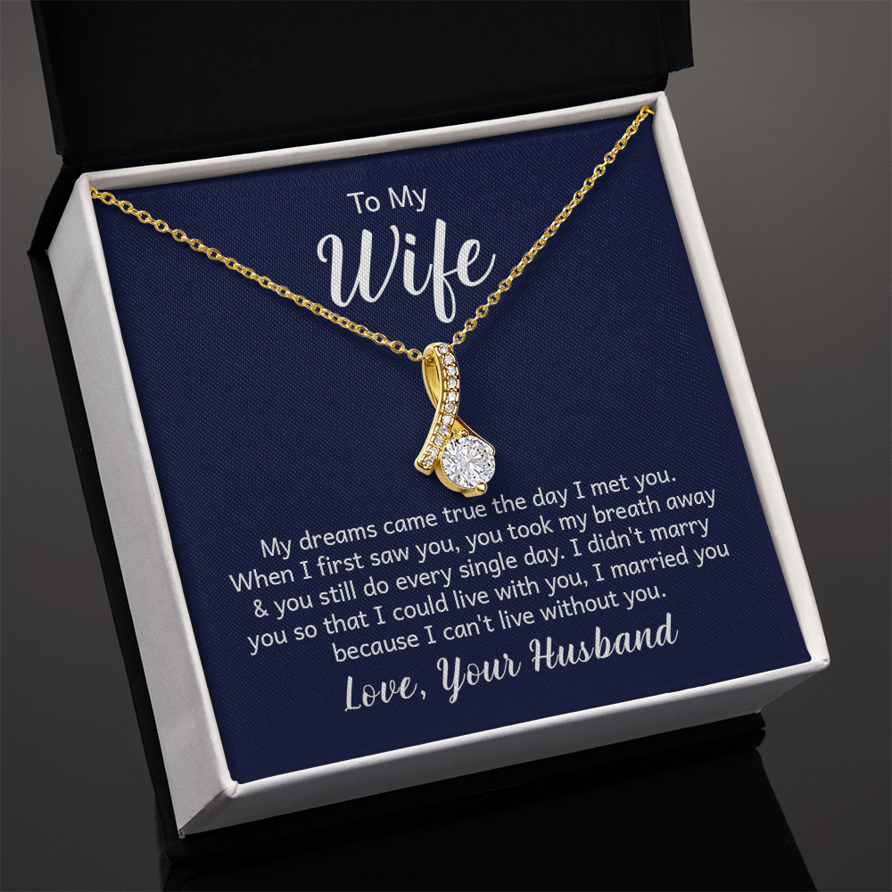 Alluring Beauty Necklace - For Wife From Husband