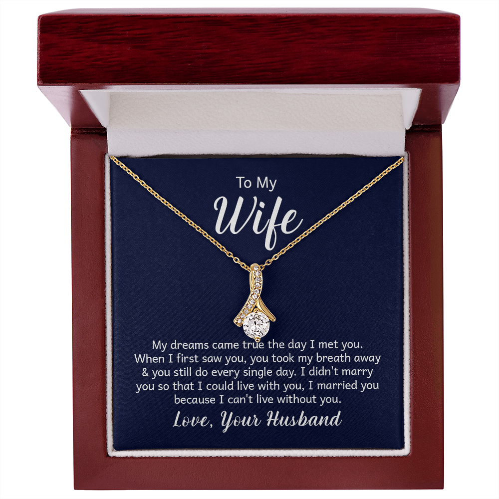 Alluring Beauty Necklace - For Wife From Husband