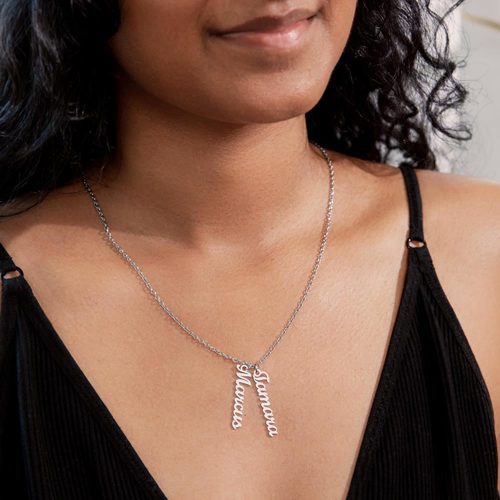 Personalized Multi Name Necklace