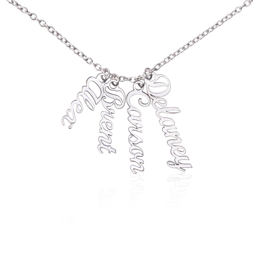 Personalized Multi Name Necklace