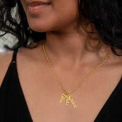 Personalized Multi Name Necklace