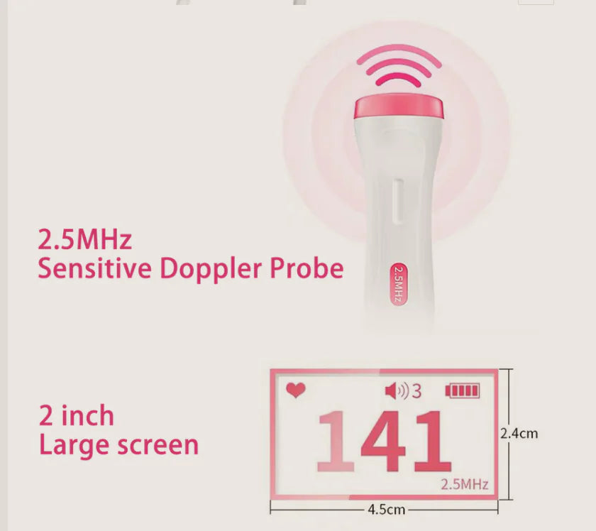 Fetal Heart Monitoring Device and Stethoscope