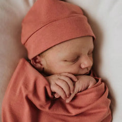 Solid Color Newborn Sleeping Bag and Swaddling Clothes