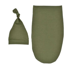 Solid Color Newborn Sleeping Bag and Swaddling Clothes