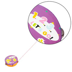 15cm Hand Clapping Flower Tambourine Percussion Toy