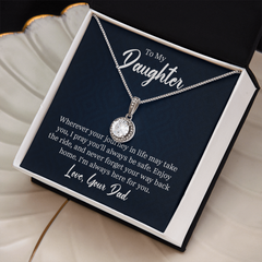 Eternal Hope Necklace - For Daughter From Dad