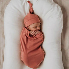 Solid Color Newborn Sleeping Bag and Swaddling Clothes